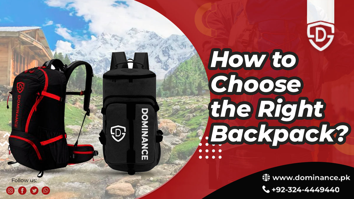 How to choose on sale the right backpack