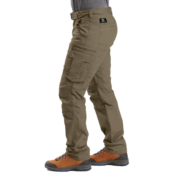 Dominance Stretchable cotton Cargo Trouser | Cargo Pants - Green