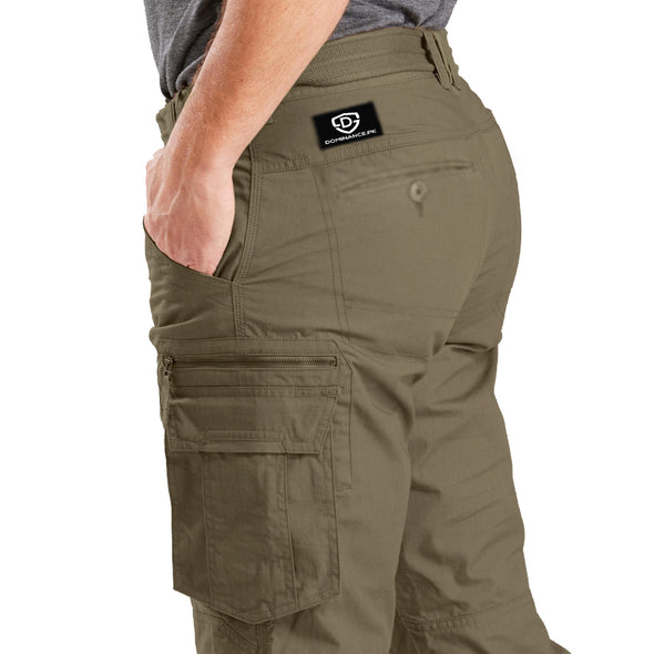 Dominance Stretchable cotton Cargo Trouser | Cargo Pants - Green