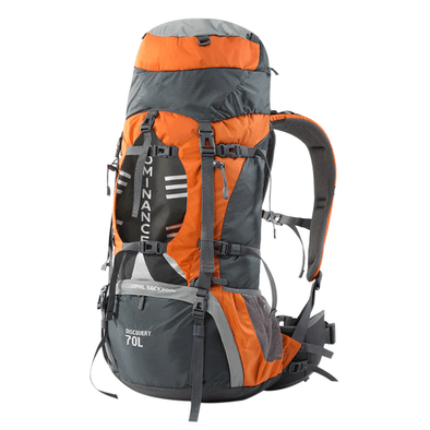 70-Liter Dominance Backpack | Travelling Bag with Aluminum Rods with Rain Cover