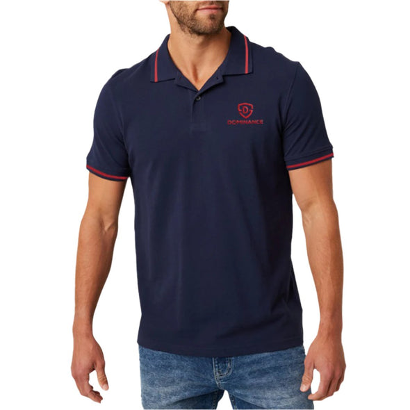 Twilight Blue Classic Half Sleeves Cotton Polo Shirt (POLO-608)