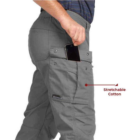 Mens Toughened Combat Cargo Utility Work Trousers Pants 6 Pocket sizes 32  to 42 | eBay